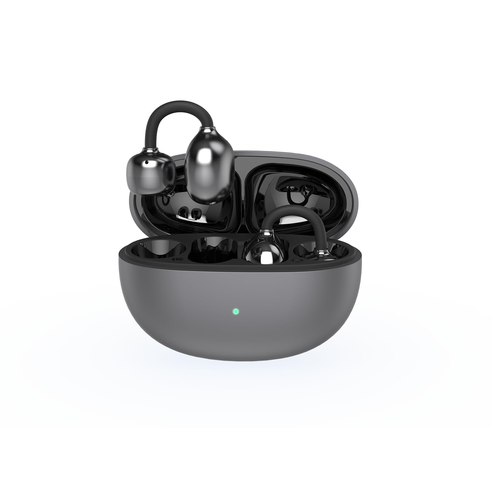 Hearing Aids for Seniors, Bluetooth Rechargeable Hearing Aids with APP Functionality, Open Ear Design to Prevent Itching from Sweating, 7-Level Volume Control