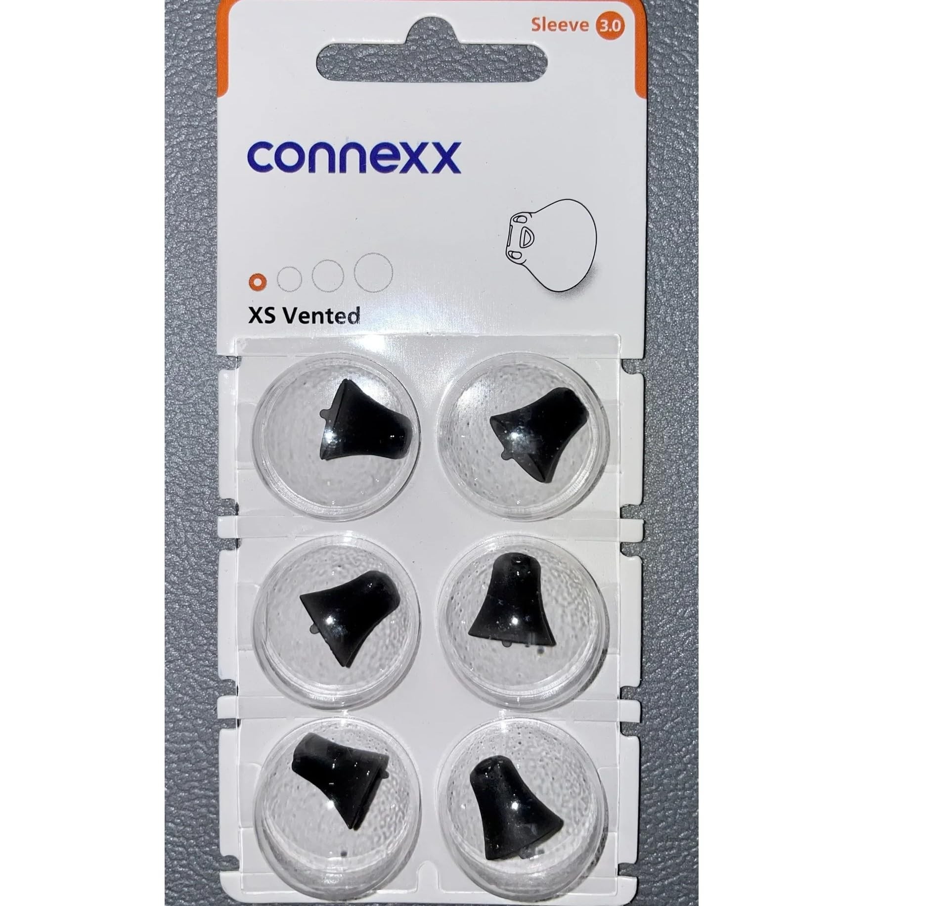 New - Connexx Sleeve 3.0 Vented by Signia (Formerly Known as Siemens) (Extra Small)
